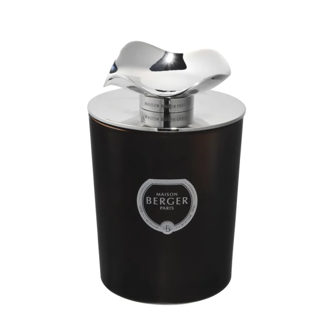 Vela Perfumada con Tapa Metálica Plateada Temptation Santal