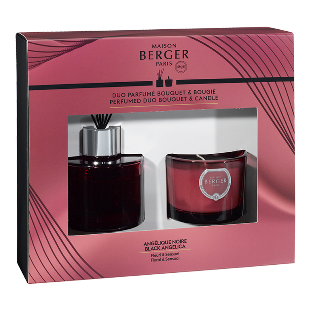 Dúo Mini Bouquet & Vela Duality y Angélique Noire