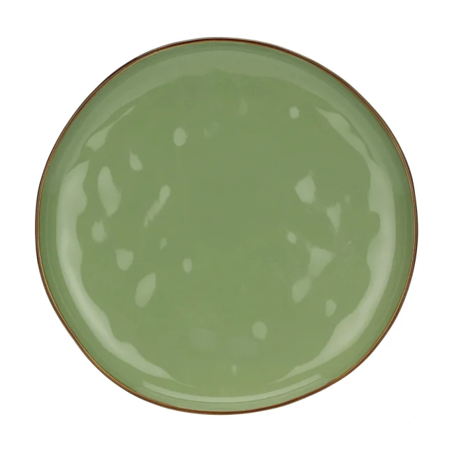Plato llano Concerto Verde Oliva 27cm