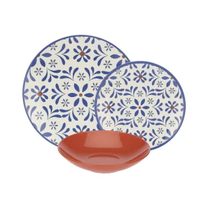 Set de 18 Platos Sea Breeze