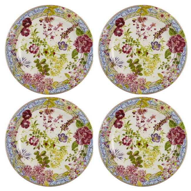 Platos De Postre Millefleurs (4 uds.)-2