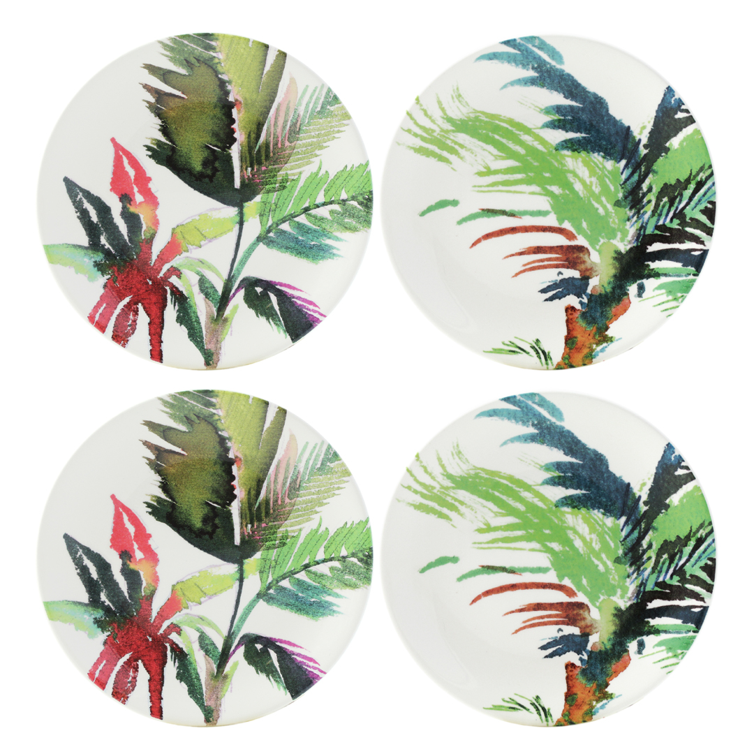 Platos Para Canapé Jardins Extraordinaires (4uds.)-2