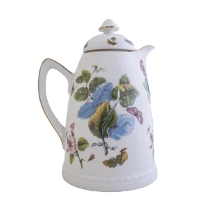 Termo De Porcelana Floral