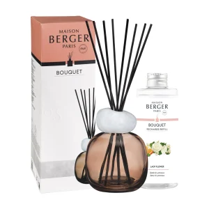 Bouquet Perfumado Mineral Prune Cuarzo Blanco
