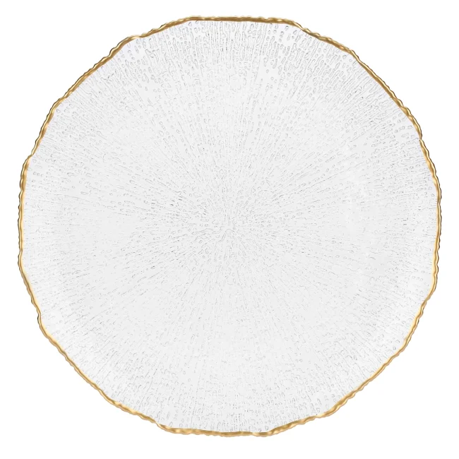 Plato Redondo Cristal Majesty 33cm